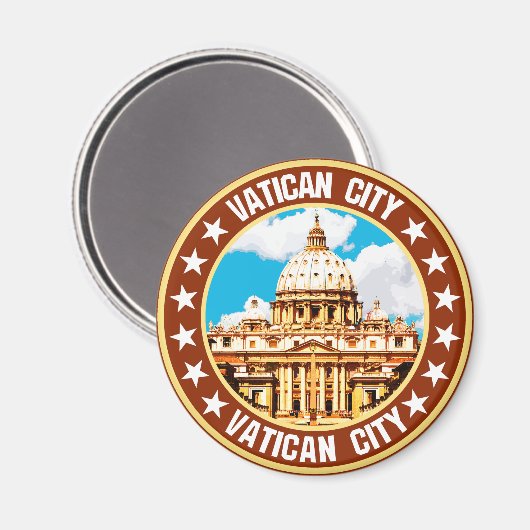 Vaticaanstad Magneet (Voorkant / Achterkant)