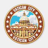 Vaticaanstad Magneet (Voorkant)
