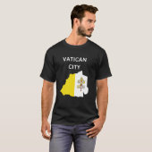 Vaticaanstad ontwerp t-shirt (Voorkant volledig)