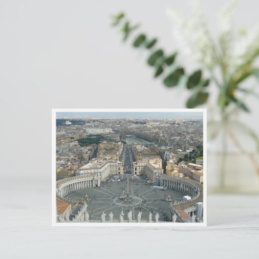 Vaticaanstad panorama-ansicht ansichtkaart briefkaart (Staand voorkant)