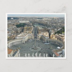 Vaticaanstad panorama-ansicht ansichtkaart briefkaart