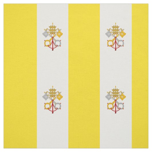 Vaticaanstad Patriotic Vatican Stof (Swatch)