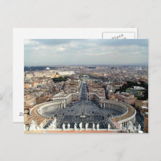 Vaticaanstad Post Card Briefkaart (Voorkant / Achterkant)