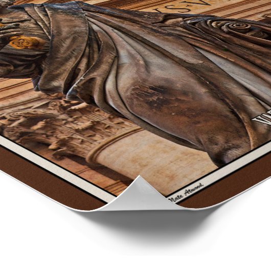 Vaticaanstad Poster (Hoek)