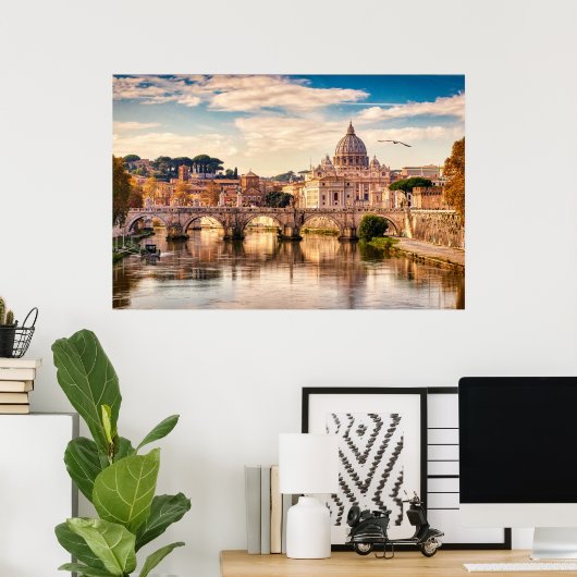 Vaticaanstad Poster (Thuiskantoor)