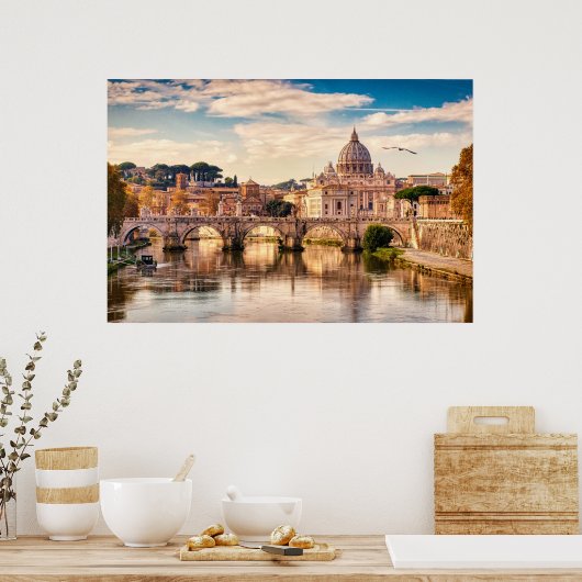 Vaticaanstad Poster (Keuken)