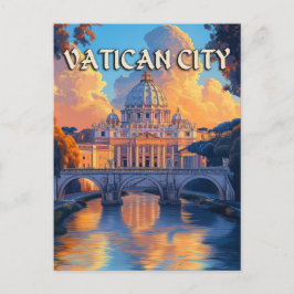 Vaticaanstad Reizen Briefkaart