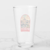 Vaticaanstad Reizen Kunst Vintage Glas (Achterkant)