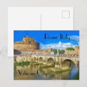 Vaticaanstad Rome Italië Briefkaart (Voorkant / Achterkant)