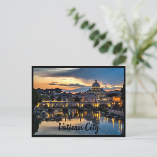 Vaticaanstad, Rome, Italië Briefkaart (Staand voorkant)