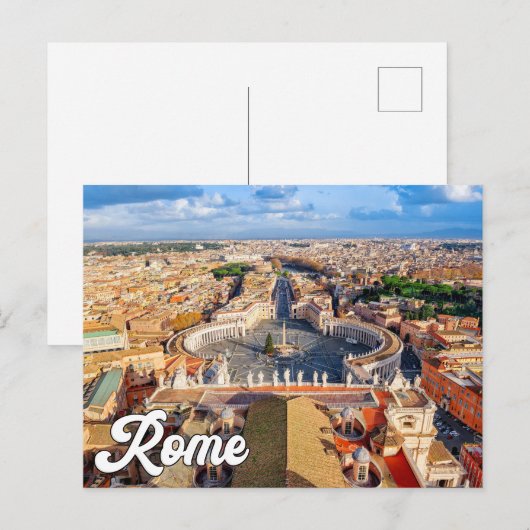 Vaticaanstad, Rome, Italië Briefkaart (Voorkant / Achterkant)