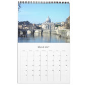 Vaticaanstad - Rome - Italië - Kalender (Mar 2027)