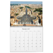 Vaticaanstad - Rome - Italië - Kalender (Jan 2027)