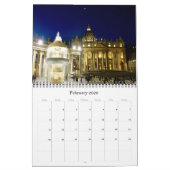Vaticaanstad - Rome - Italië - Kalender (Feb 2026)