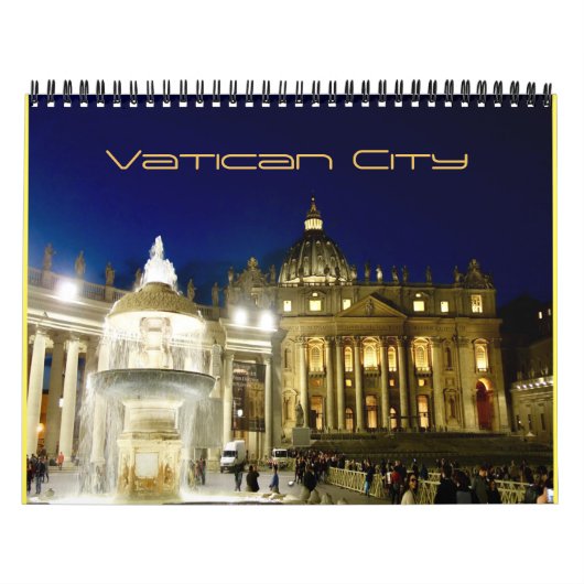 Vaticaanstad - Rome - Italië - Kalender (Hoes)
