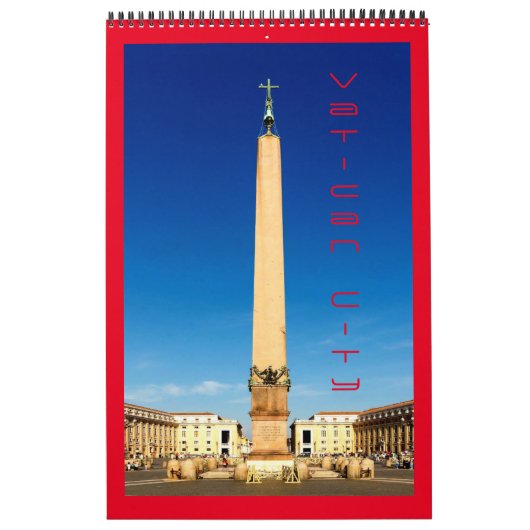 Vaticaanstad - Rome - Italië - Kalender (Hoes)