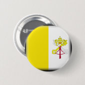 Vaticaanstad Ronde Button 5,7 Cm (Voorkant /achterkant)