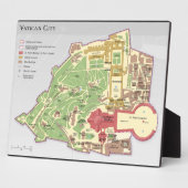 Vaticaanstad - Schema van opmaak Fotoplaat (Zijkant)