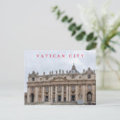Vaticaanstad Sint-Pieter Basiliek vooraanzicht ans Briefkaart (Staand voorkant)