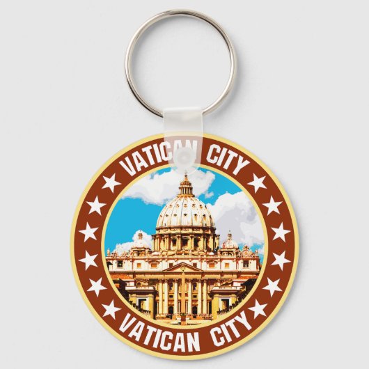 Vaticaanstad Sleutelhanger (Voorkant)