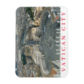 Vaticaanstad St Peter Square uitzicht fridge magne Magneet (Verticaal)