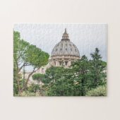 Vaticaanstad St.Peter's Basilica dome uitzicht puz Legpuzzel (Horizontaal)