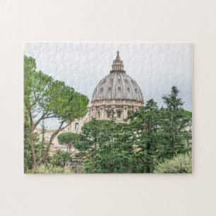 Vaticaanstad St.Peter's Basilica dome uitzicht puz Legpuzzel