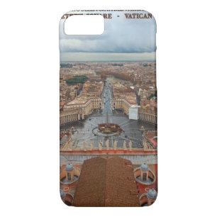 Vaticaanstad - St Peters Square Uitzicht iPhone 8/7 Hoesje