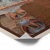 Vaticaanstad - St Peters Square Uitzicht Poster (Hoek)