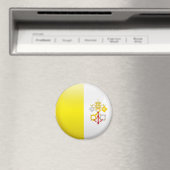 Vaticaanstad Vlag Magneet (Insitu (Vaatwasser))