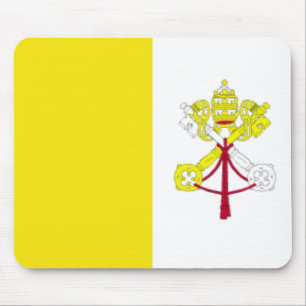 Vaticaanstad Vlag Mousepad Muismat