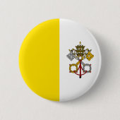Vaticaanstad Vlag Ronde Button 5,7 Cm (Voorkant)