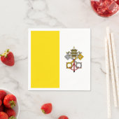 Vaticaanstad Vlag Servet (Insitu)