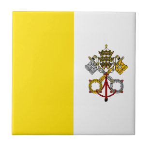 Vaticaanstad Vlag Tegeltje