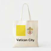 Vaticaanstad Vlag Tote Bag (Voorkant)