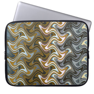 VaticaanStairs Wavy Abstract, 2014 SVP-Afbeeldin Laptop Sleeve