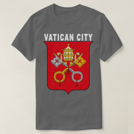 Vatican City Catholic Holy See  T-shirt (Design voorkant)