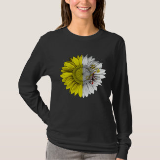 Vatican City Flag Sunflower Vanticanien Root Proud T-shirt
