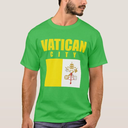 VATICAN CITY vintage T-shirt (Voorkant)
