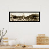 Vatican Garden Rome Foto 1909 Poster (Keuken)
