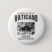 Vaticano Ronde Button 5,7 Cm (Voorkant)