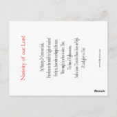 Vativiteit van de Christelijke Praykaart Briefkaart (Achterkant)