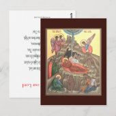 Vativiteit van de Christelijke Praykaart Briefkaart (Voorkant / Achterkant)