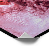 Vatnajokull Glacier Ice Pet IJsland Poster (Hoek)