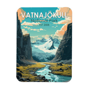 Vatnajokull Nationaal Park IJsland Reizen  Magneet