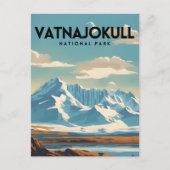 Vatnajokull National Park Reizen Briefkaart (Voorkant)