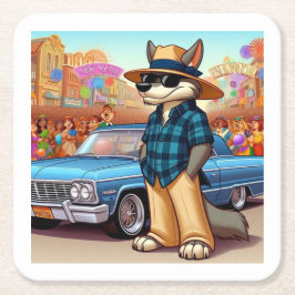 Vato Lobo "New Year" Kartonnen Onderzetters