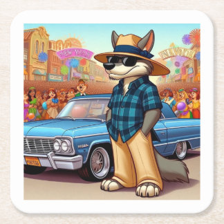 Vato Lobo "New Year" Kartonnen Onderzetters