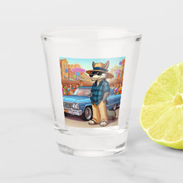 Vato Lobo "New Year" Shot Glas