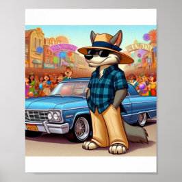 Vato Lobo "Nieuw Jaar" Poster